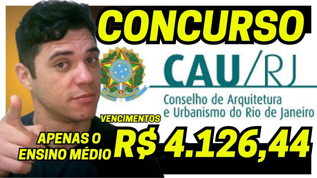 CONCURSO CAU RJ 2026
