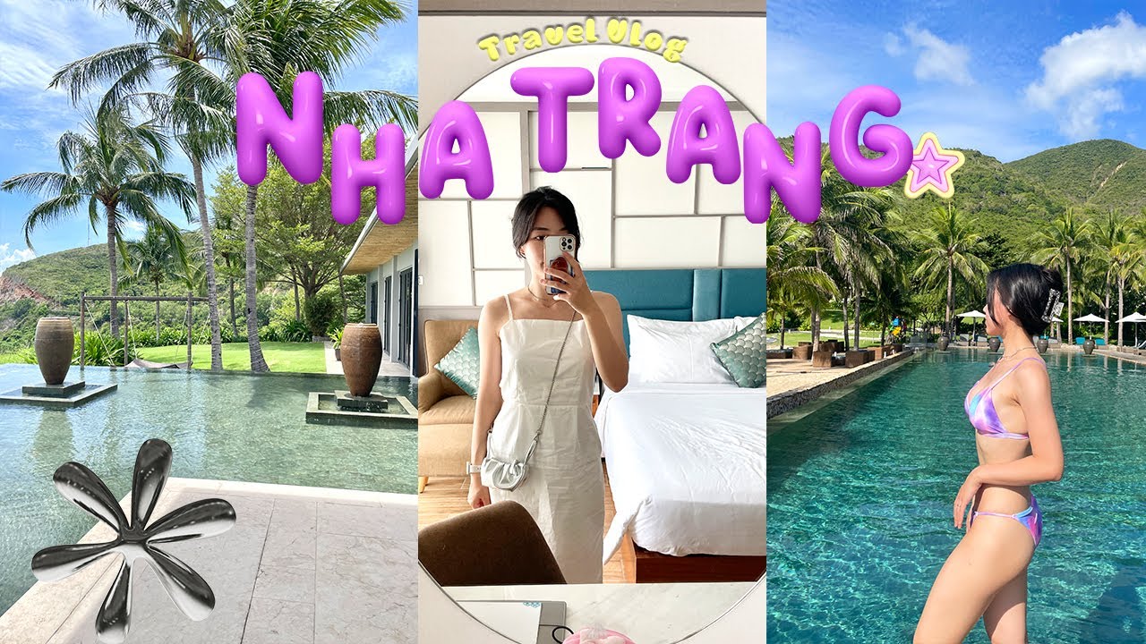 vlog🇻🇳 먹고 놀고 나트랑 여행 🐠 꿀팁공유 1편ㅣ 반미판, 짜오마오, 담시장, 롯데마트, 르모어호텔 (+여행일정)