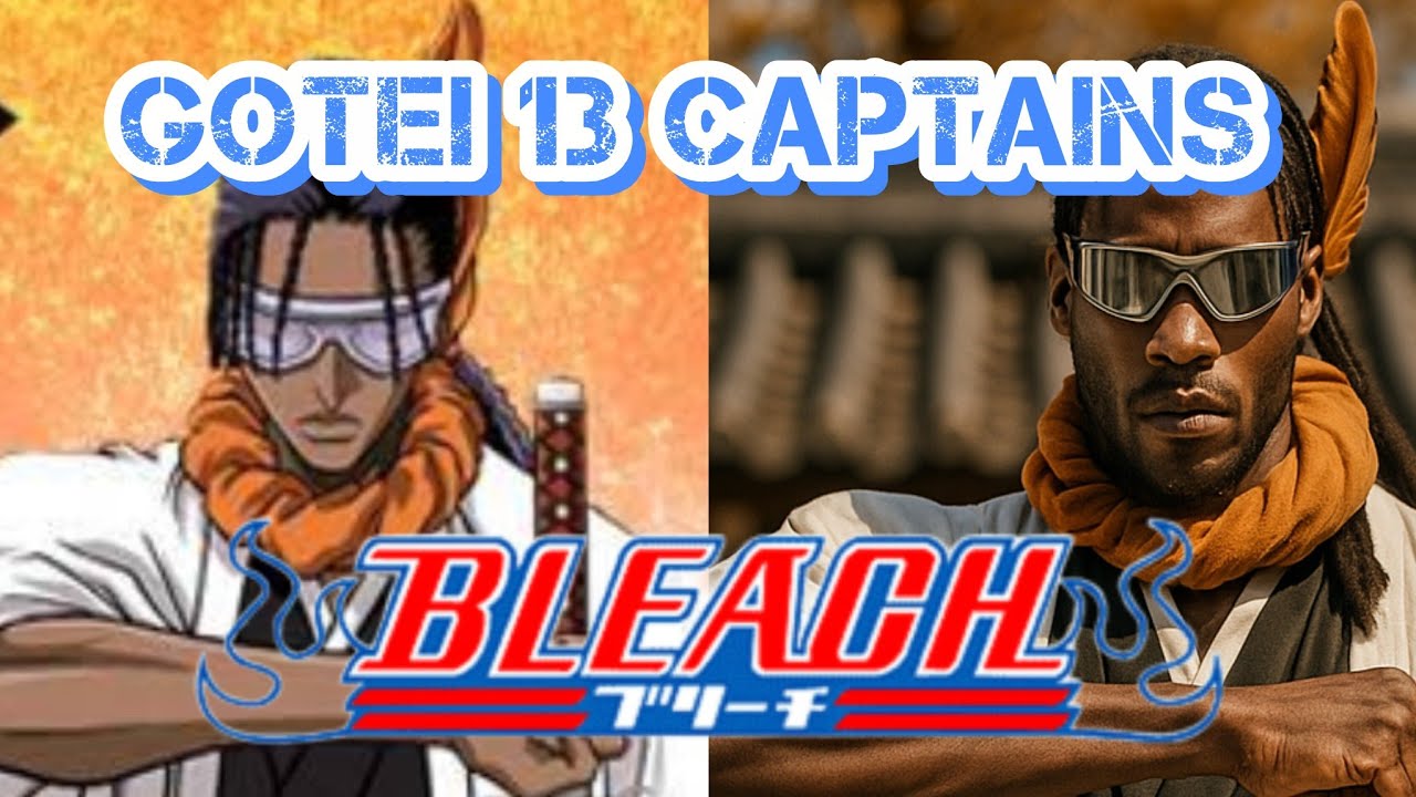 All 13 Gotei Captains in Real Life | Bleach AI Live Action with Former Captains