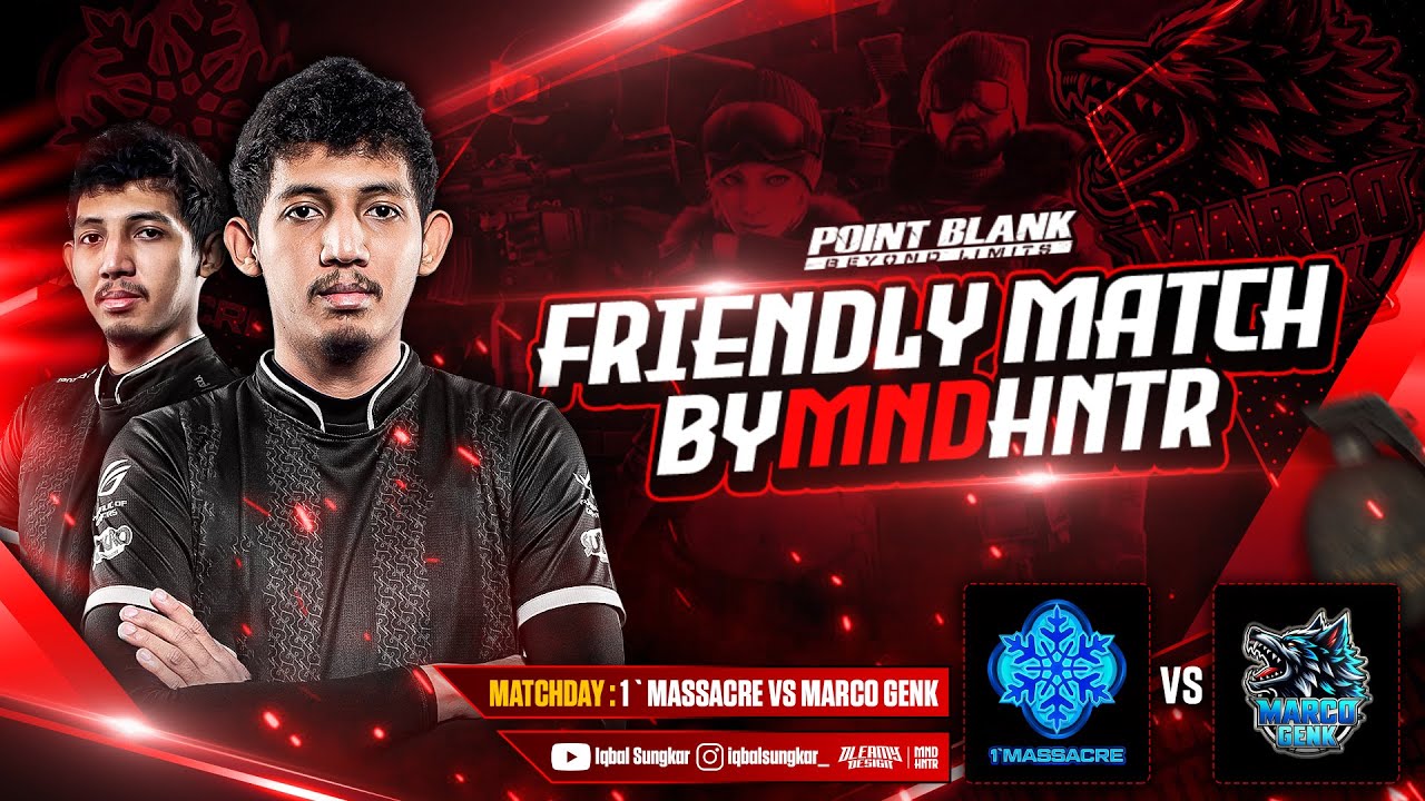 FRIENDLYMATCH 1`MASSACRE VS MARCO GENK