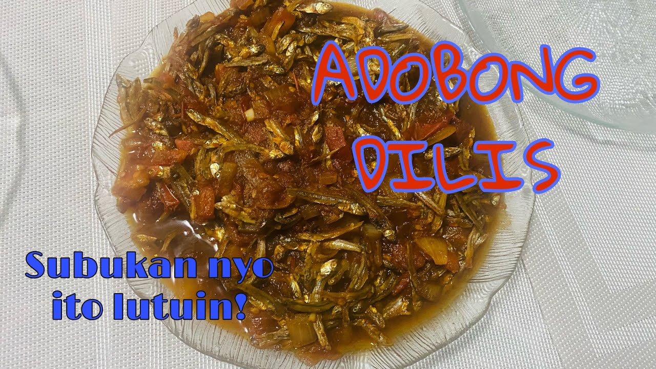 Have you tried Adobong Dilis?/ For sure mapa Unli Rice ka
