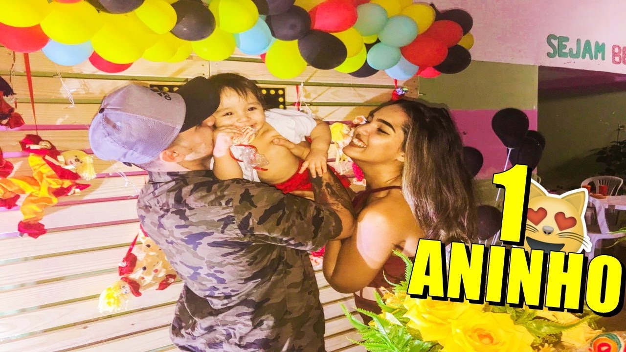 VLOG - 1º ANINHO DO CHRISTIAN | ESPECIAL #AnthonyCalleb