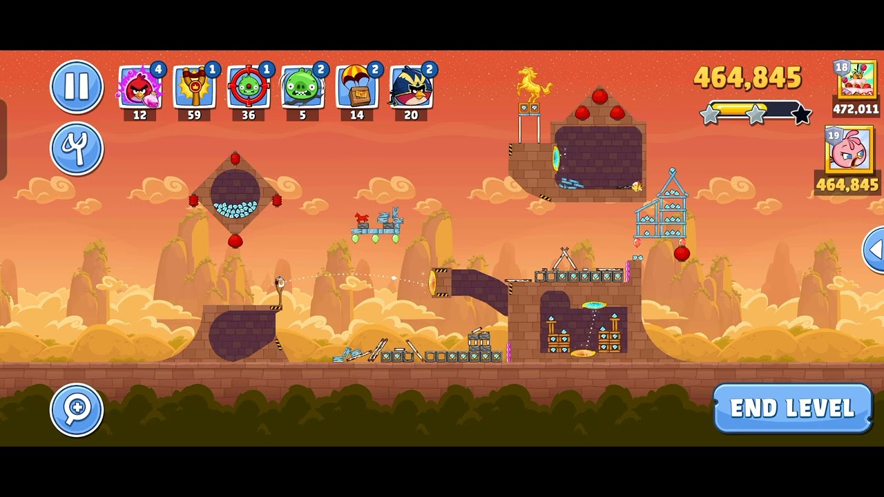 LEVEL 5 TOURNAMENT1702 NO POWER TOW STAR ANGFRIENDSRY BIRDS