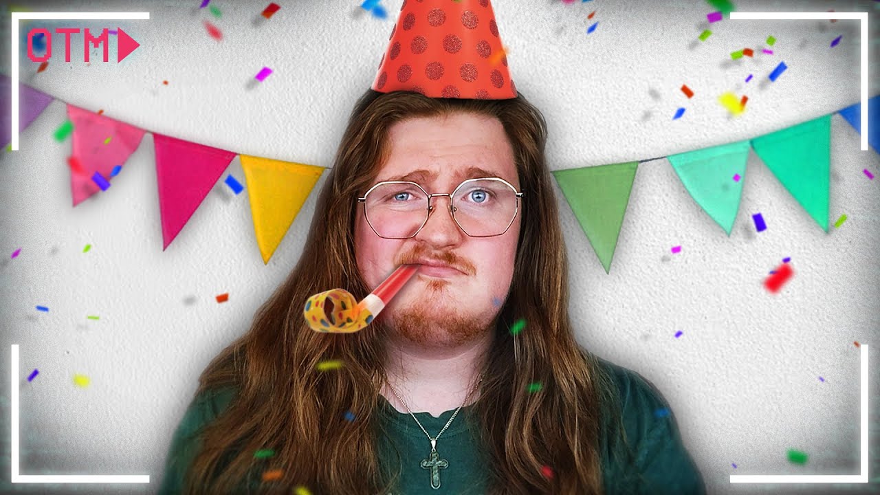 We threw him a birthday party against his will