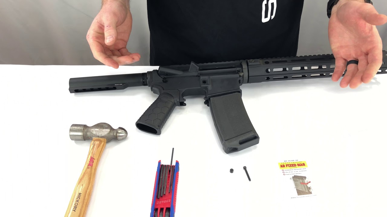 Cross Armory | Легальный фиксированный магазин для AR-15 | Установка фиксированного магазина для AR