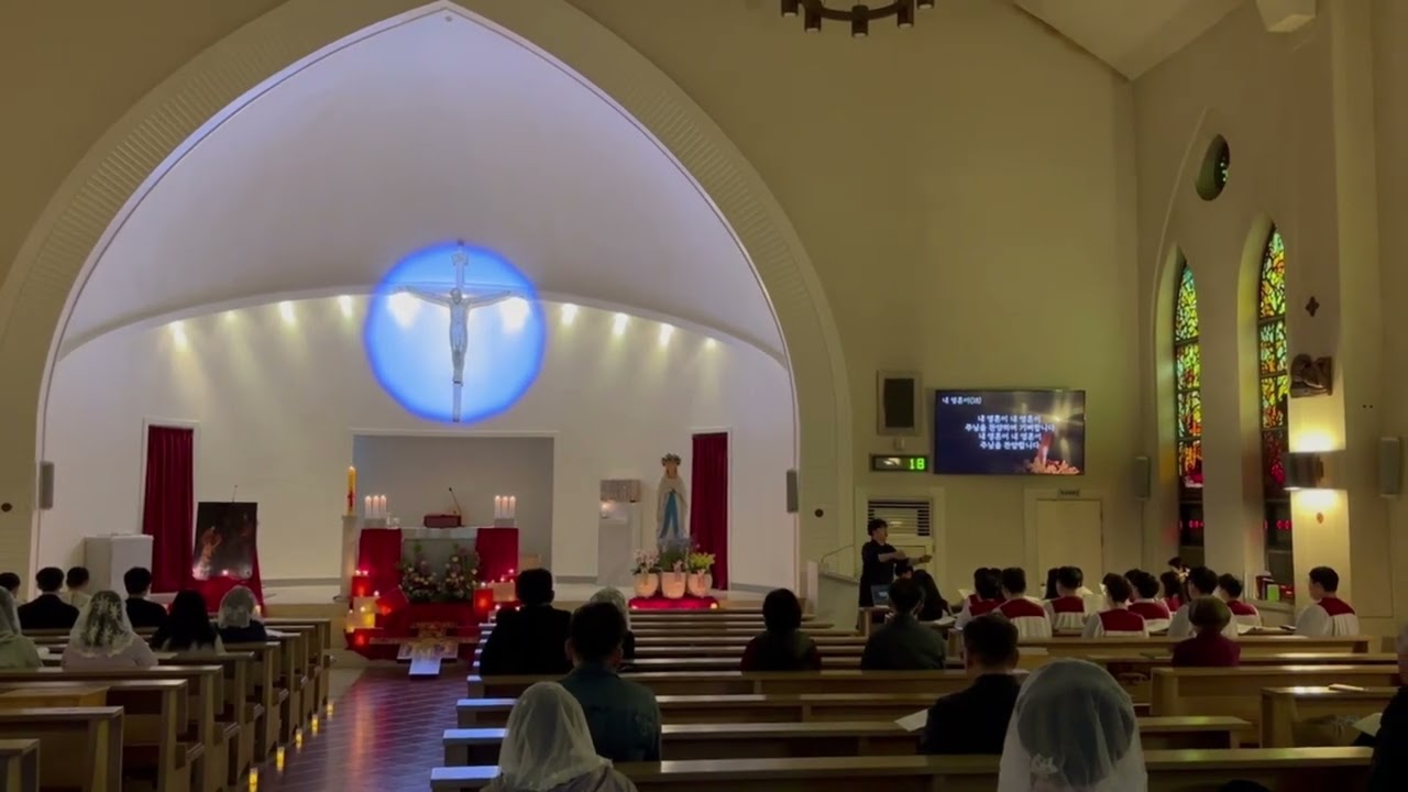 내 영혼이 - Korean Taizé 2025/05/04 부활 제3주일  [쑥고개성당 에파타 청년성가대]
