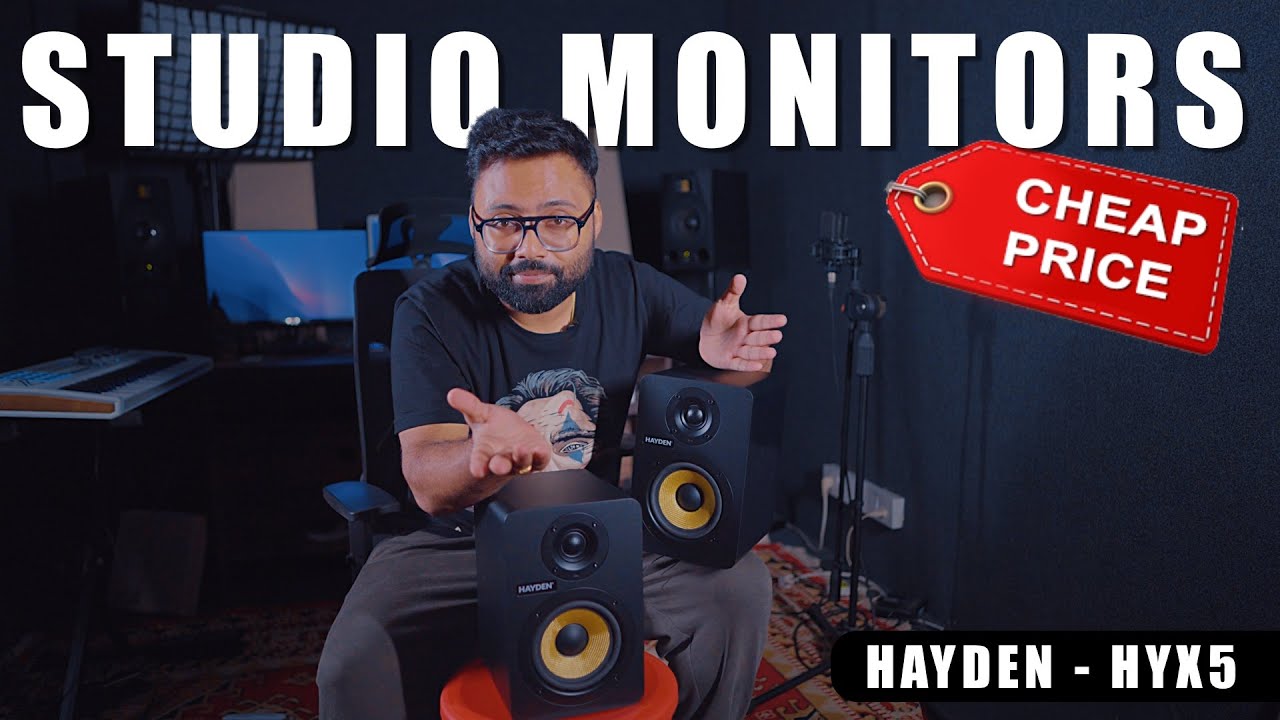 GOOD CHEAP STUDIO MONITOR SPEAKERS FOR HOME STUDIO? HAYDEN