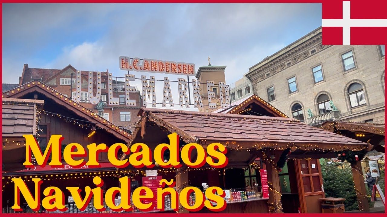 Así son los mercados navideños en Copenhague 🎄🇩🇰
