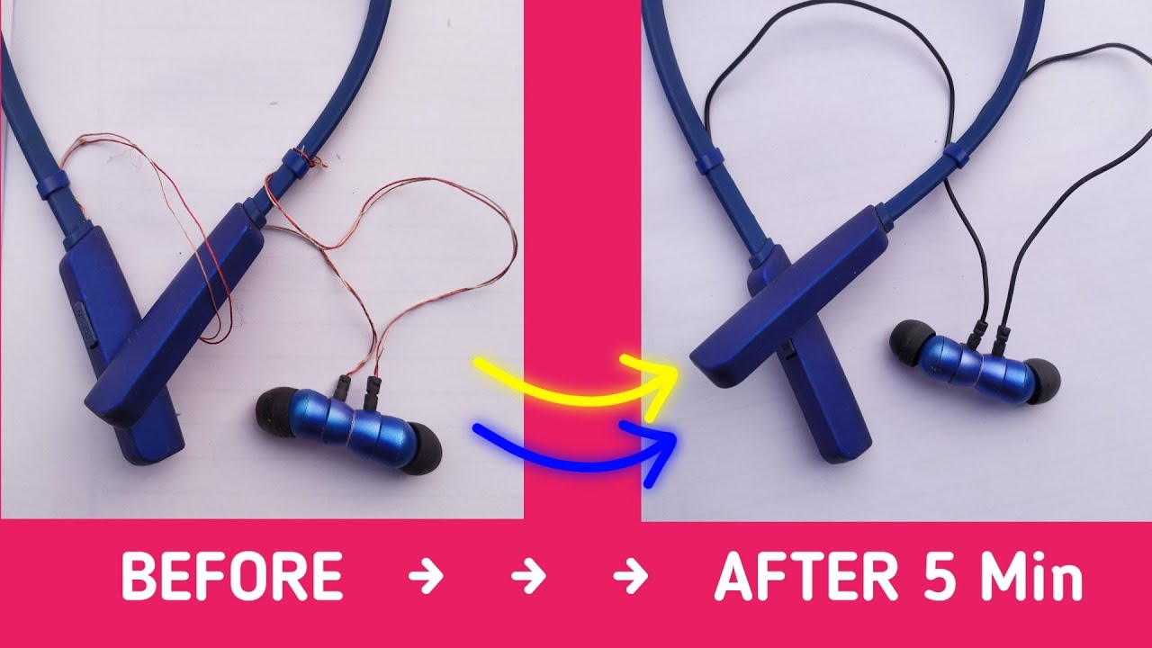 Bluetooth Headphone Repairing: Boat235 Wire change without opening