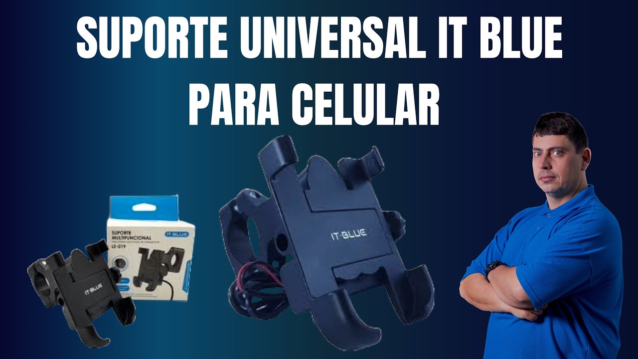 suporte universal para moto itblue le019