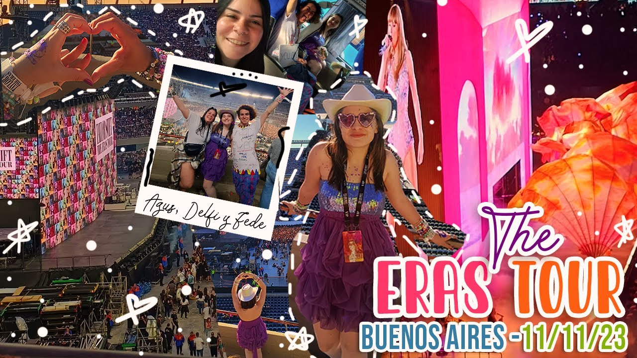 The Eras Tour Argentina | Swiftie Vlog | Buenos Aires Night 3 - 11/11/23