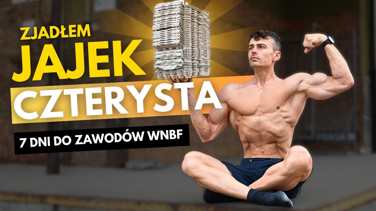 7 Dni Przed Zawodami: 400 Jajek Ketokocura | WNBF Sopot 2026