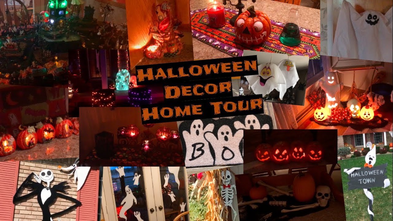 Halloween Decor Home Tour! 👻🎃💀🎃👻  (2017)
