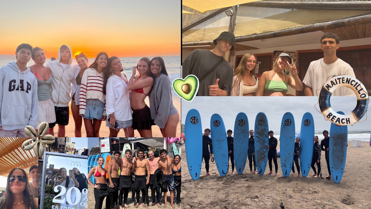 vlog #4 | REÑACA + MAITENCILLO | parte dosss // hicimos surf + convivencia con amigos + plaaaayaaa 🧡
