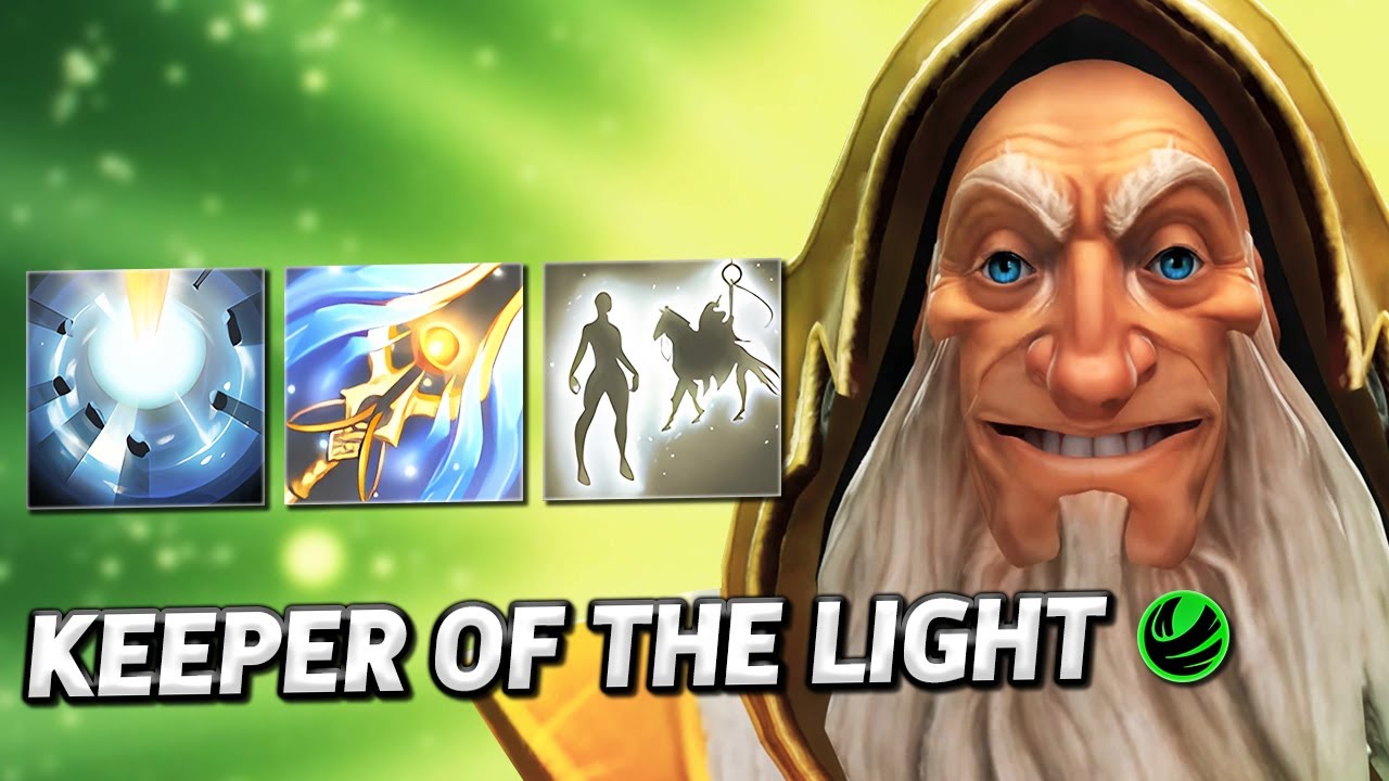 Это Безумие! Керри KEEPER OF THE LIGHT / World of Dota