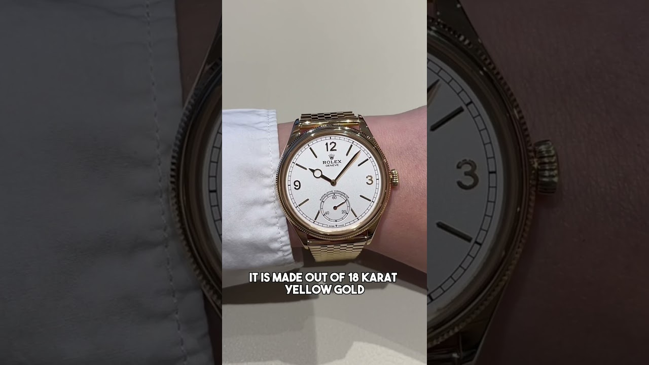 Благодаря браслету Settimo, Rolex 1908 — отличная альтернатива золотым часам Day-Date. 