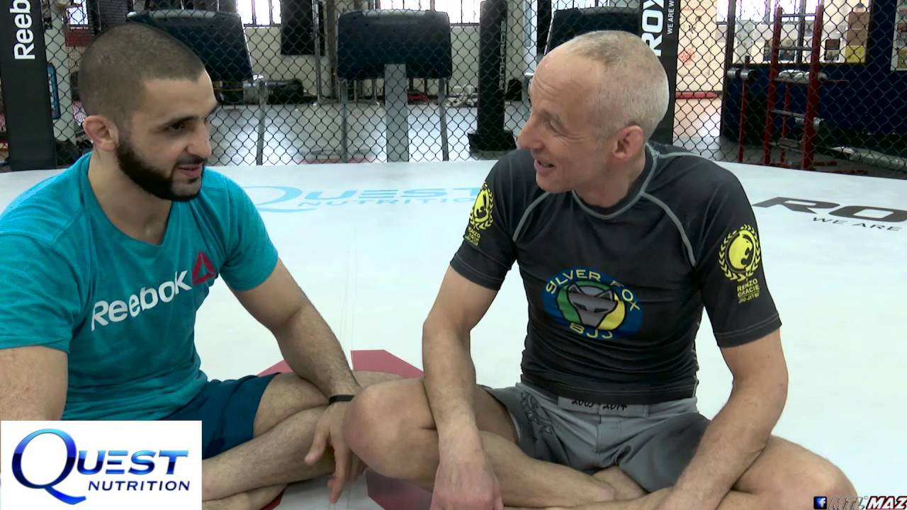 Brazilian Jiu-Jitsu - Discussion and Technique - Escape Knee on Belly with Silver Fox - Firas Zahabi