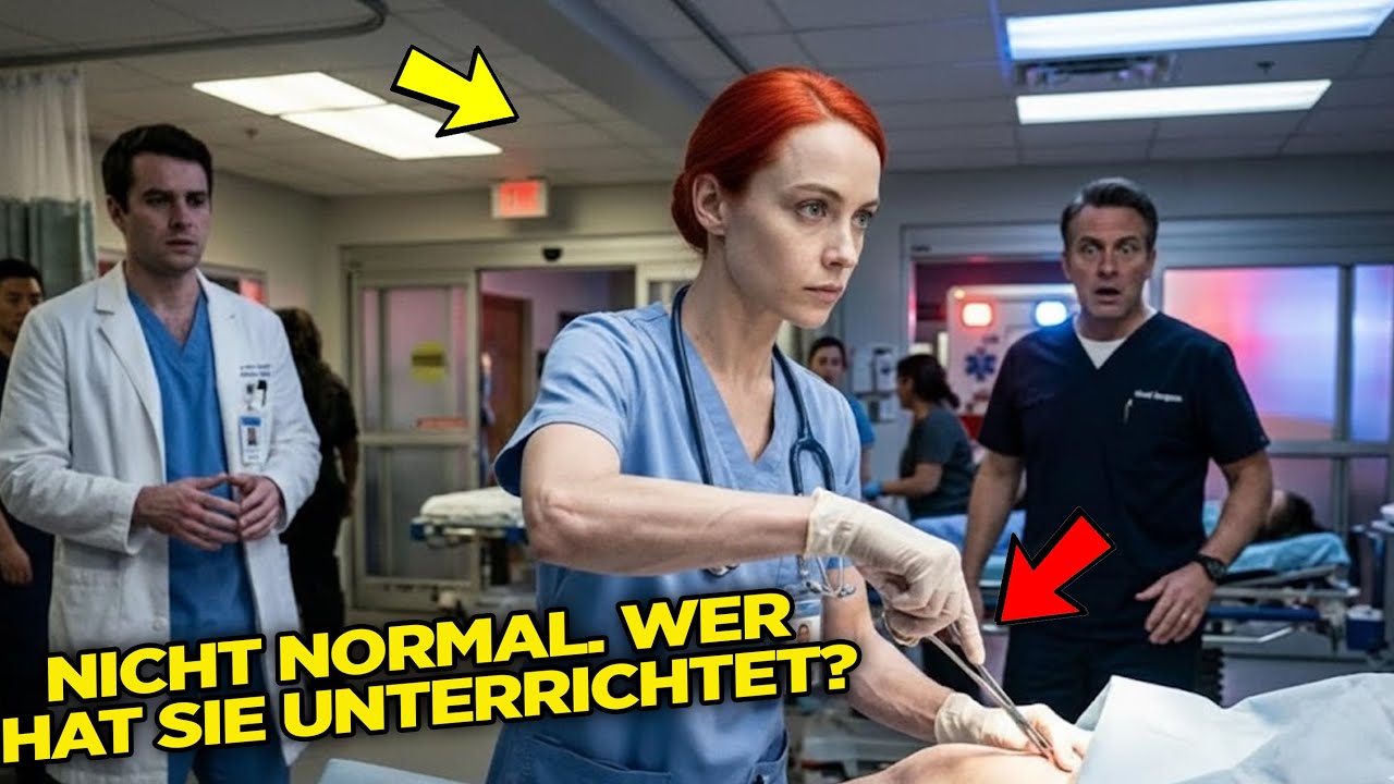 Ihre Hände bewegten sich – da flüsterte der Chefarzt: „Wer hat Sie ausgebildet?“