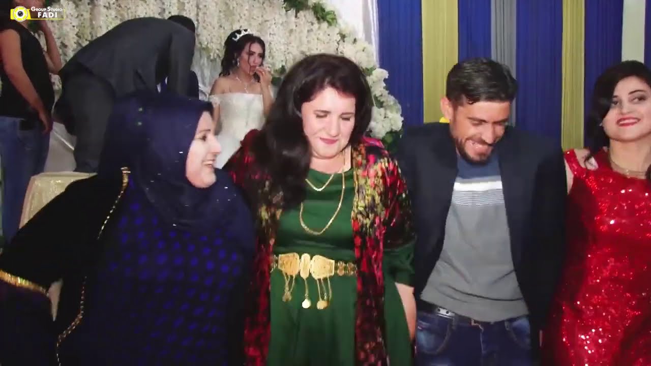 رقص كردي الفنان عماد سليمان من عرس نجم الدين و روجدا نادي السياحي تربسبيه