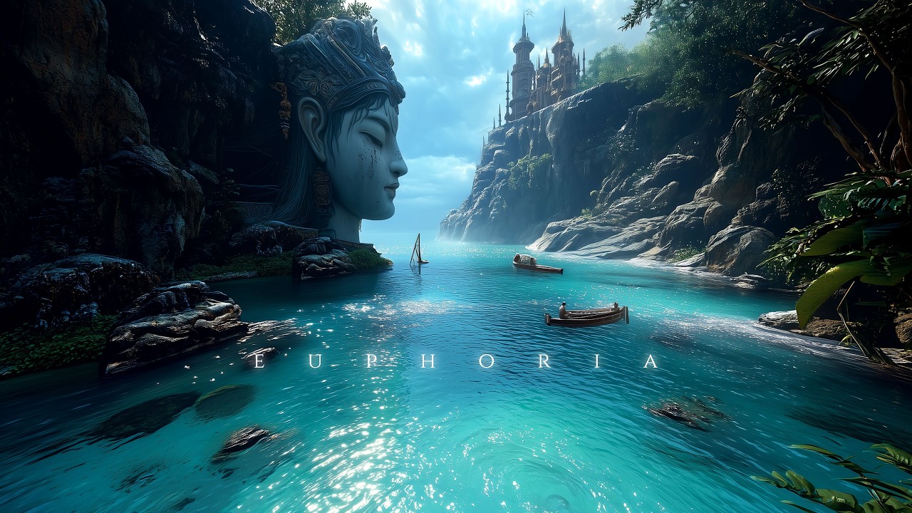 E U P H O R I A ⋄ Deep Healing Ambient for Anxiety & Stress Relief ⋄ Stillness in Clear Waters