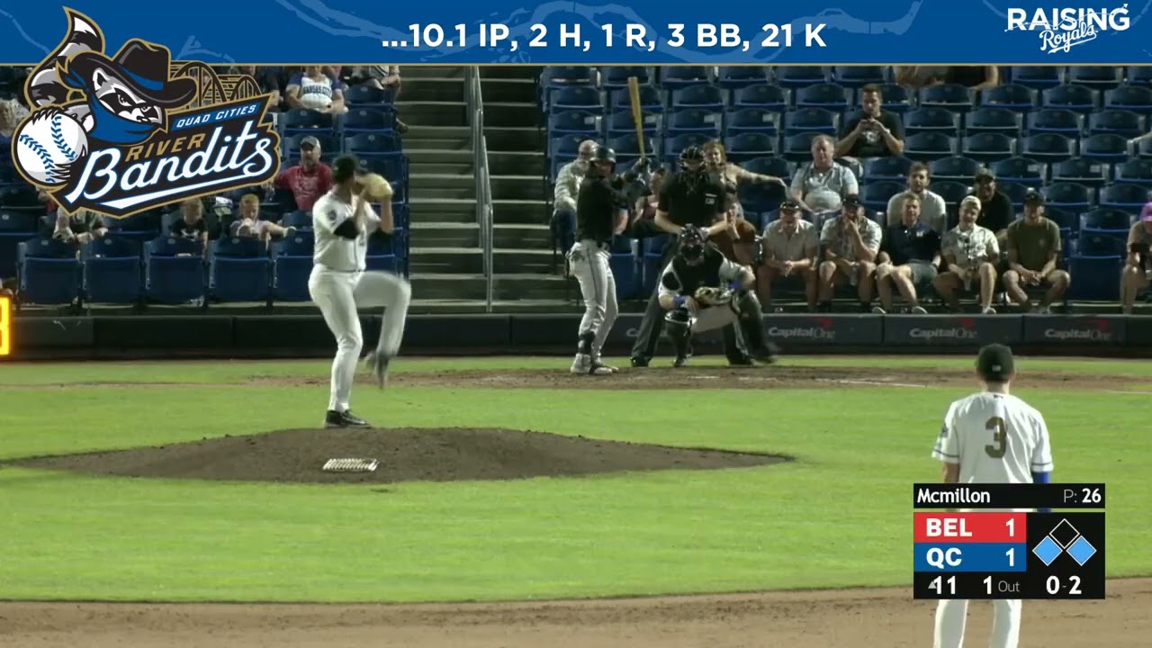 Quad Cities River Bandits Win Their 11th Straight with Walk-Off Victory!