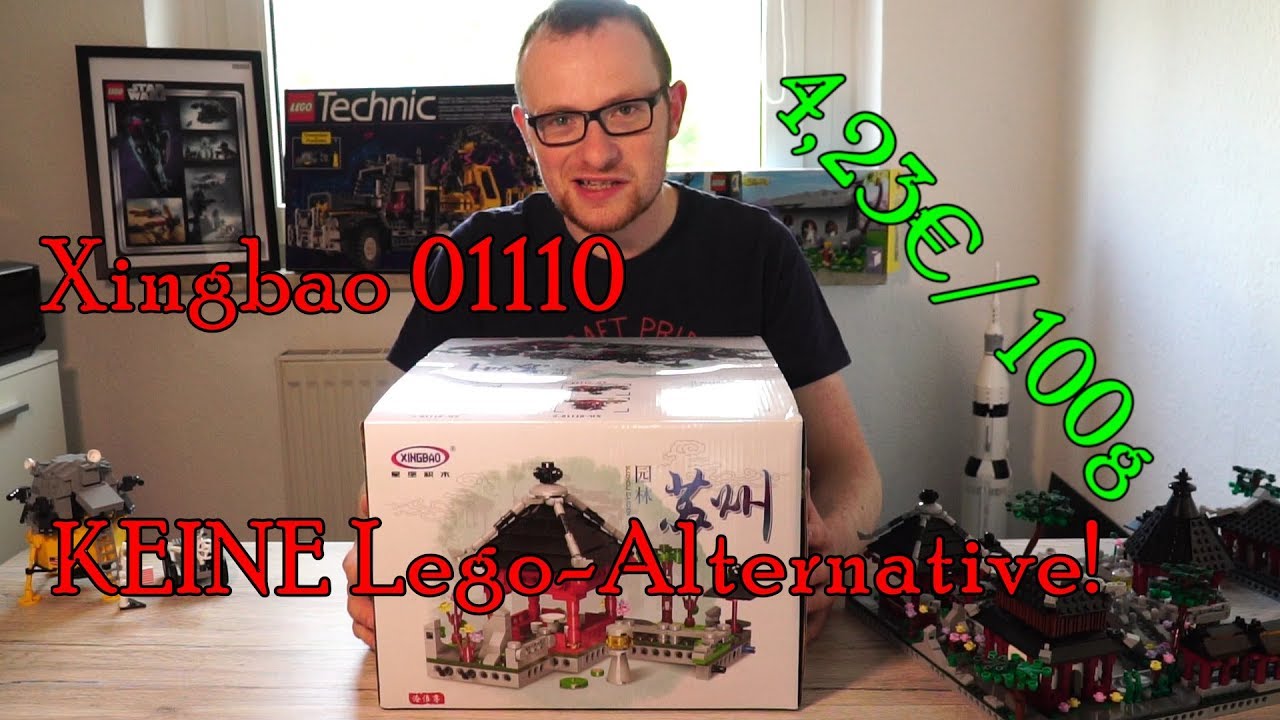 KEINE Lego Alternative - Xingbao XB-01110 Suzhou Garten - Review, Rezension