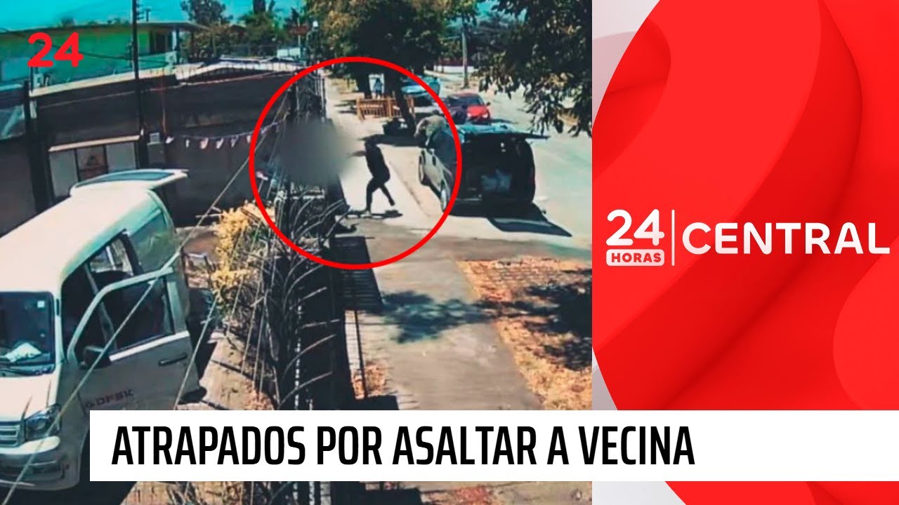 &ldquo;Fieles al crimen&rdquo;: atrapados por asaltar a su vecina | 24 Horas TVN Chile