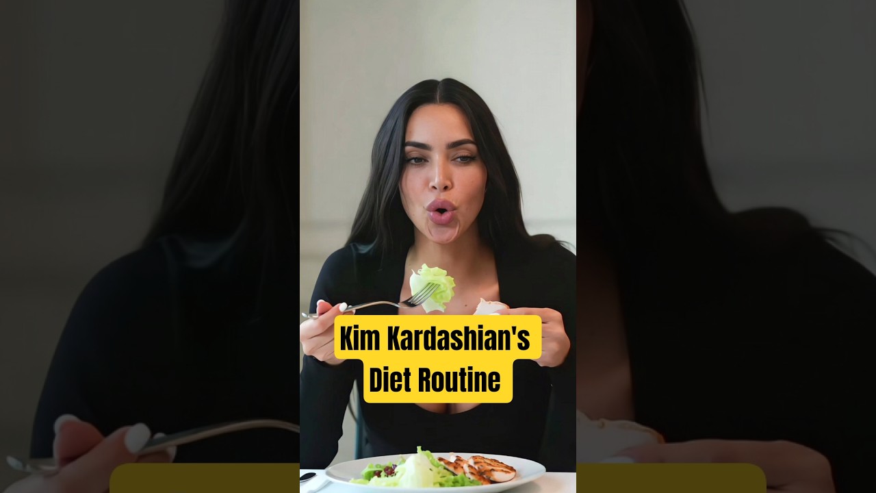 Kim Kardashian's Diet routine 