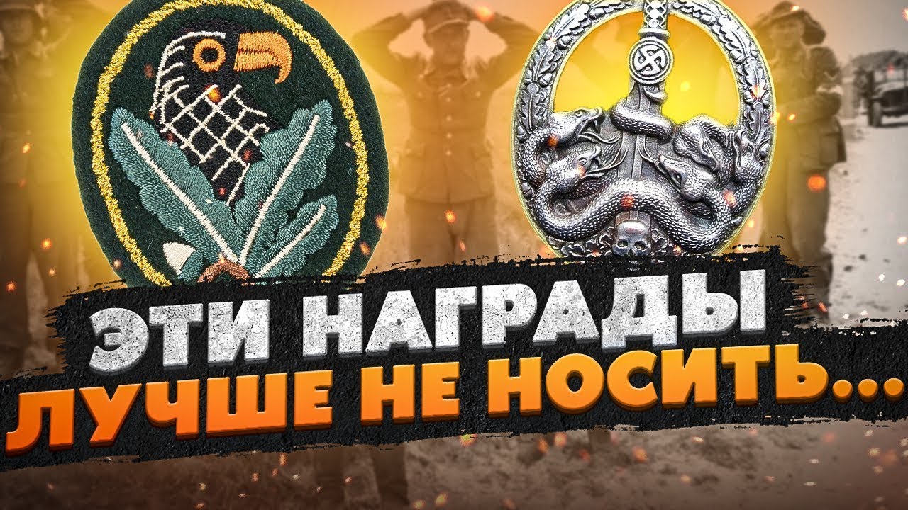 Немцы ИЗБАВЛЯЛИСЬ от ЭТИХ наград. Почему? Награды СС и Вермахта