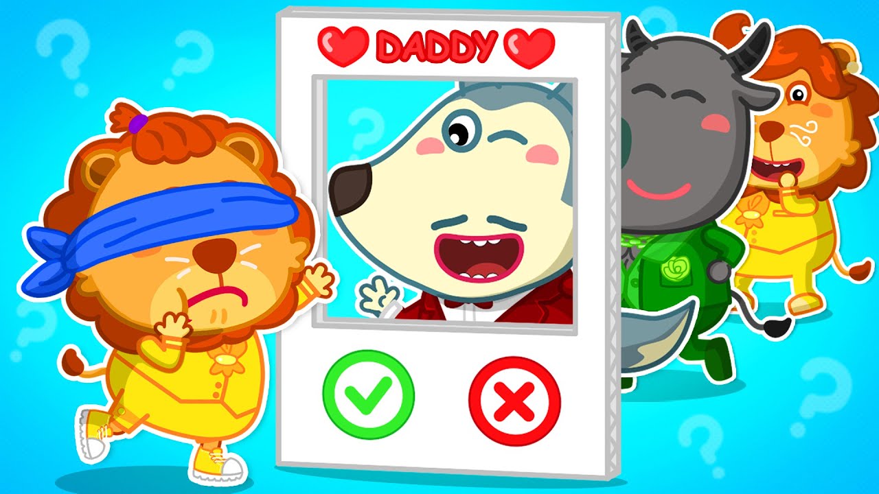 Canção do papai cuidado | Canção do papai e do bebê 🌸 Lucy Canções Infantis