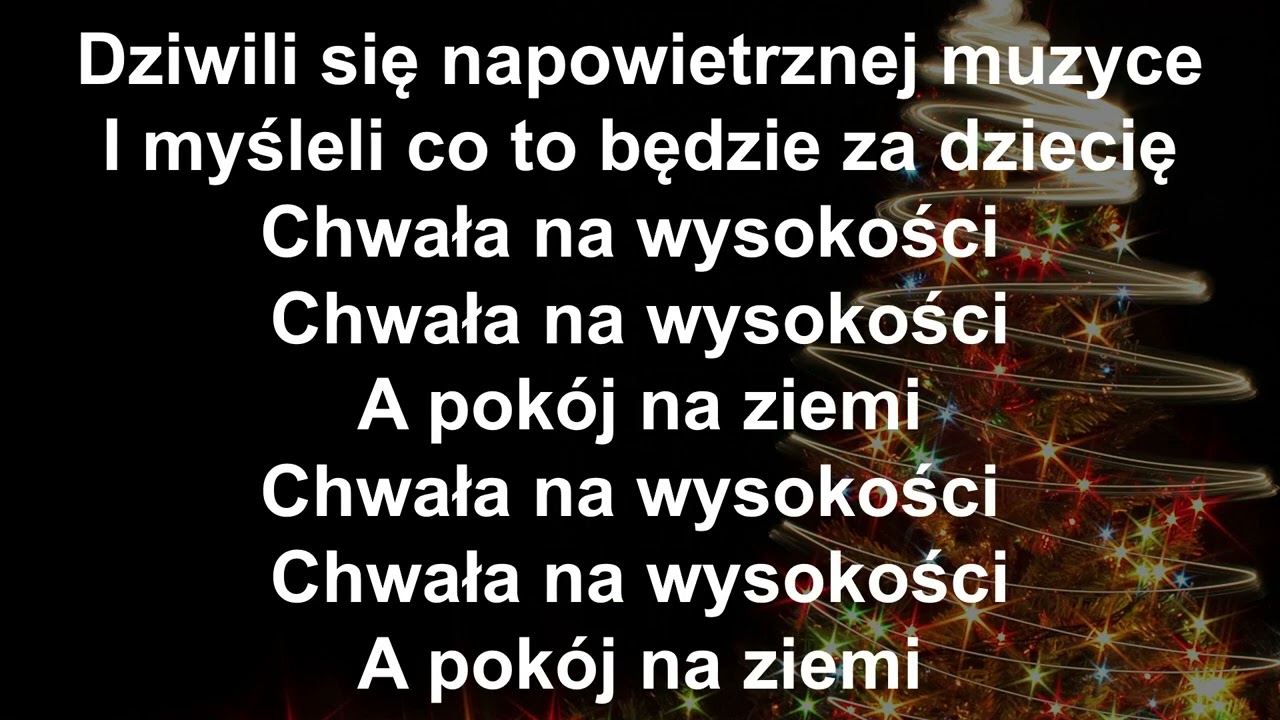 Święta kolędy - Przybieżeli do Betlejem (tekst lyrics)