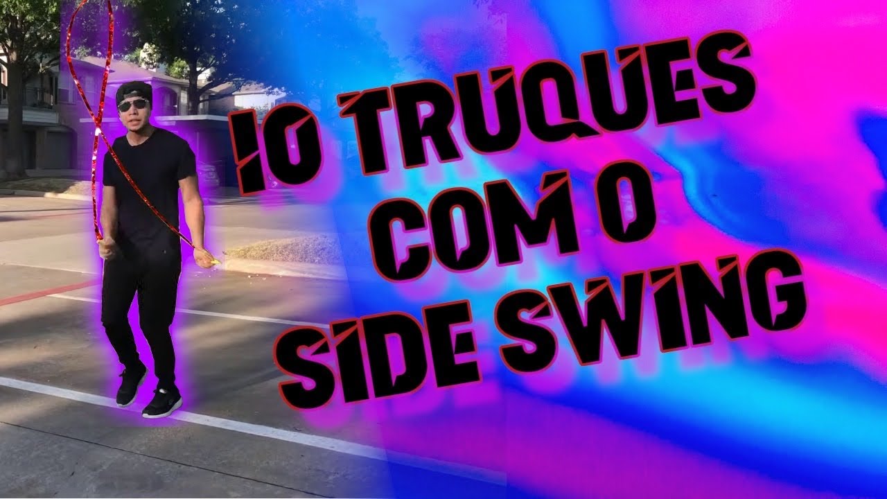 10 truques na corda com o side swing