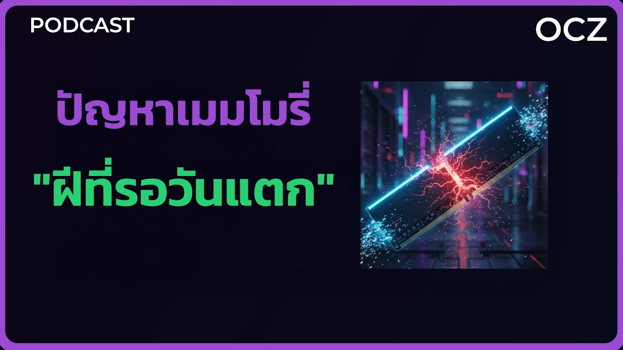 ปัญหาเมมโมรี่…ฝีที่รอวันแตก 💥จากของถูกที่เคยล้นตลาดสู่ของแพงที่กำลังจะลามถึง “การเคลม Lifetime”