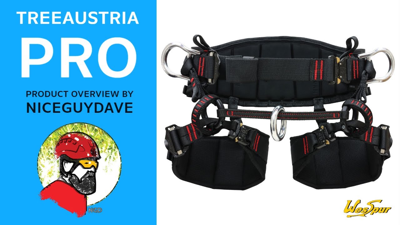 treeAustria Pro - the best Drayer tree climbing harness yet?