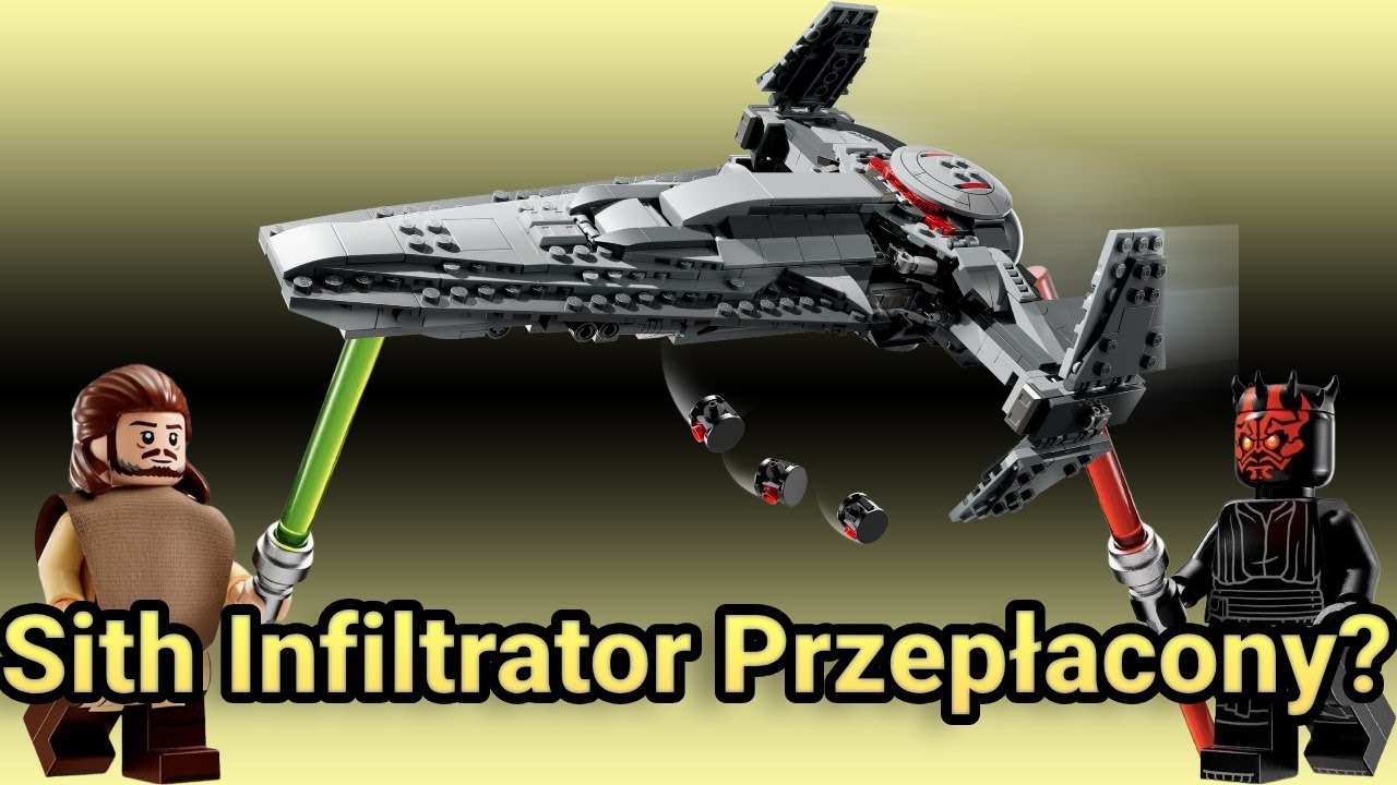 Recenzja LEGO STAR WARS 75383 Infiltrator Sith&oacute;w