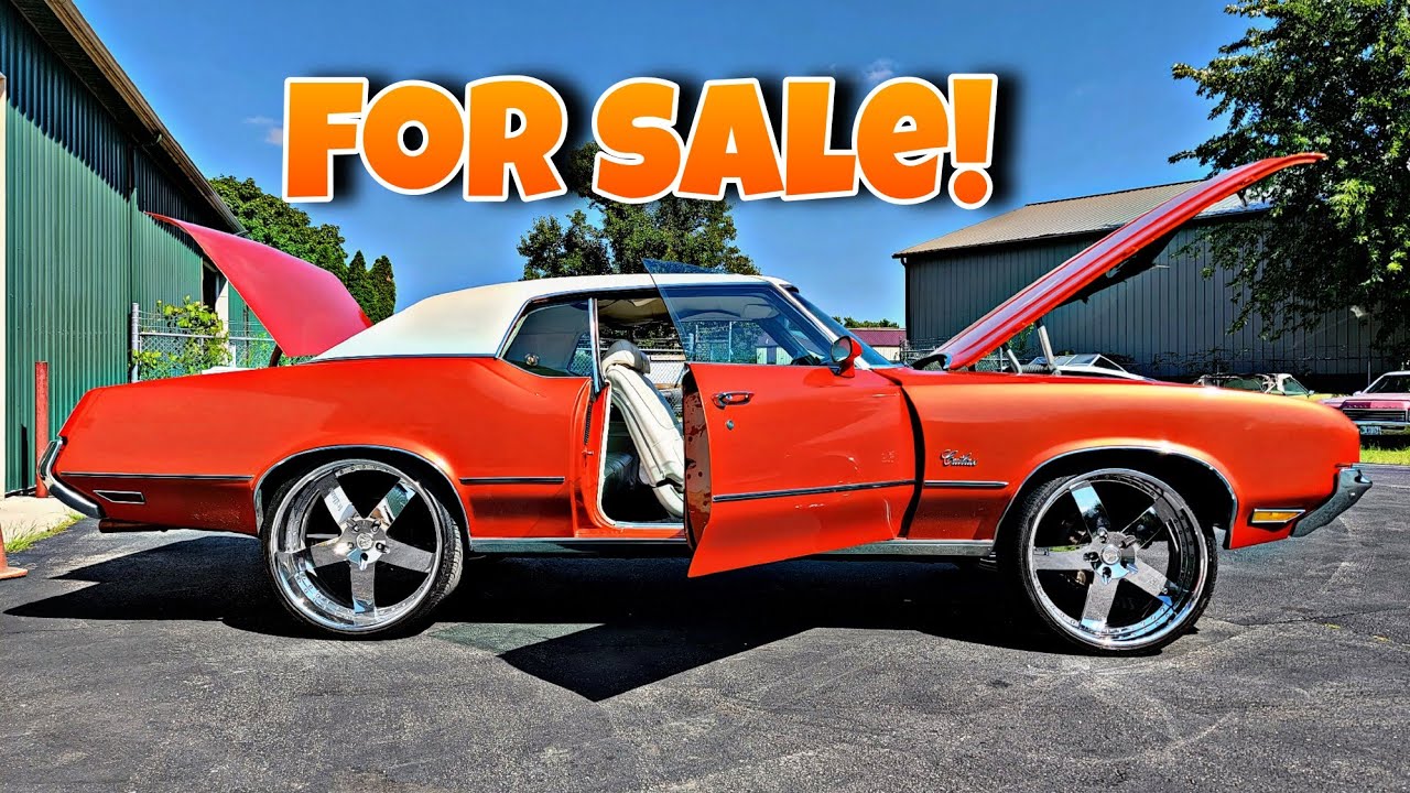 Custom painted 1972 Cutlass supreme