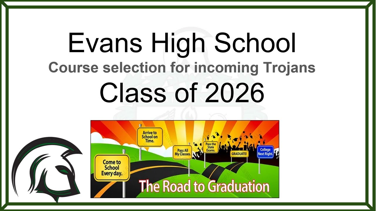 Evans High School 2022 Incoming Freshman Course Selection