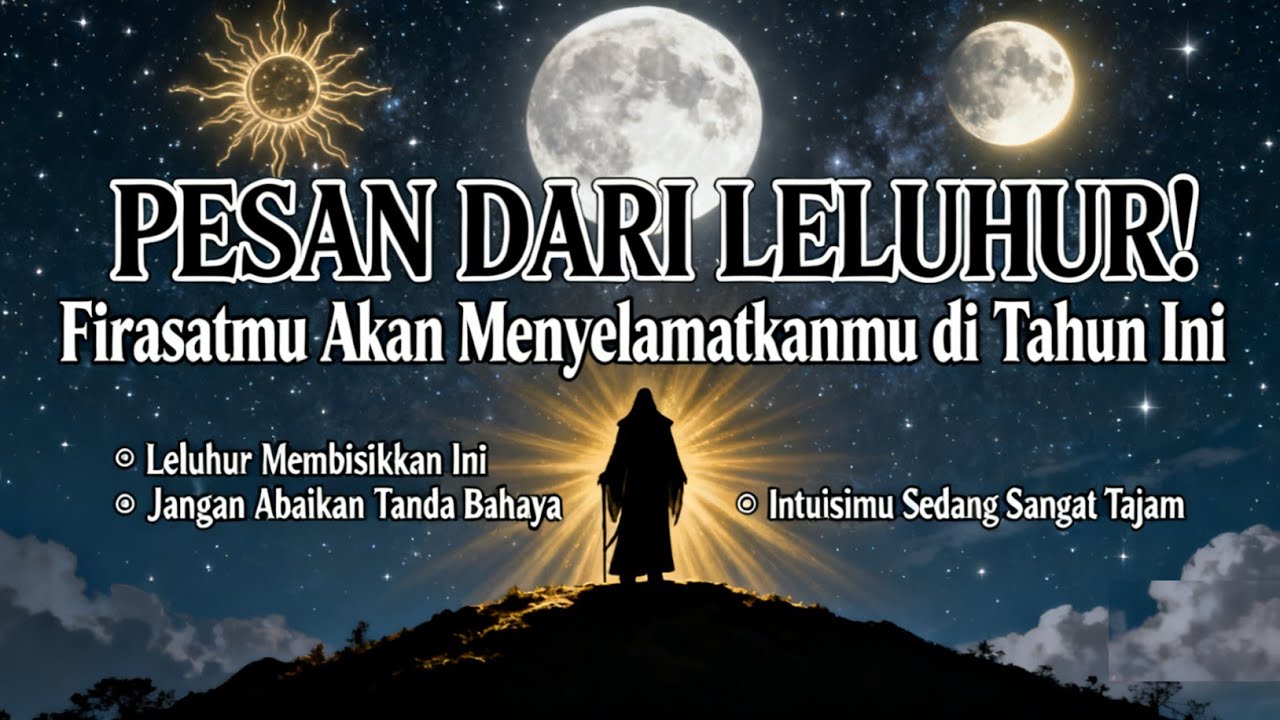 Pesan Penting Dari Leluhurmu! Jangan Abaikan Intuisi, Ada Bahaya Mengintaimu - Tarot Reading