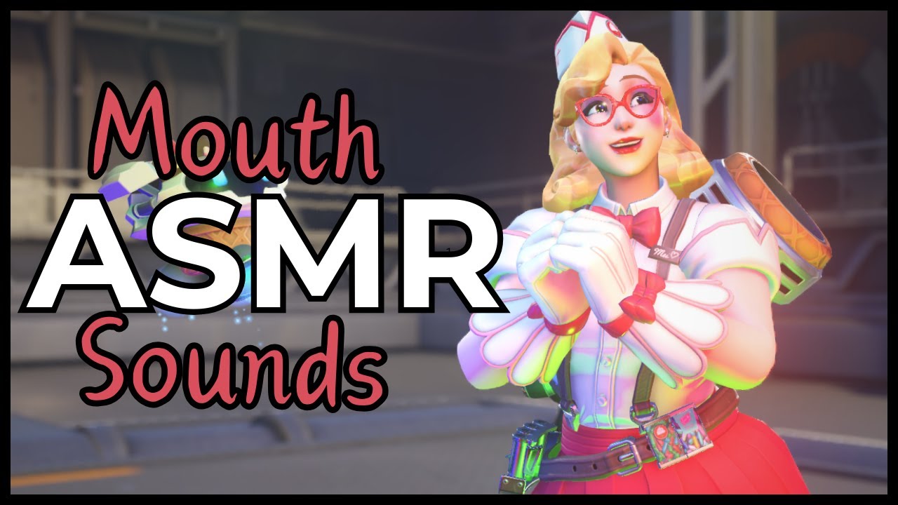 Mei ASMR 😴 Overwatch with mouth sounds, keyboard sounds, whispering