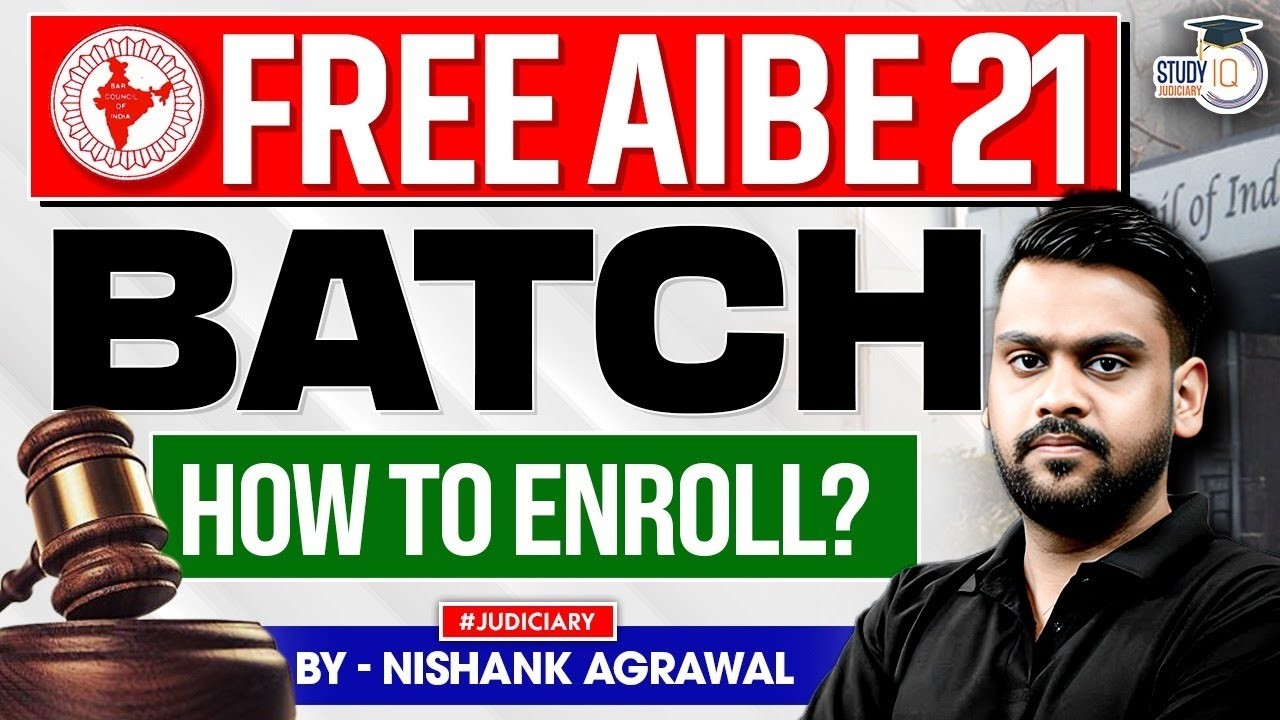 FREE AIBE 21 BATCH | HOW TO ENROLL? | By Nishank Sir