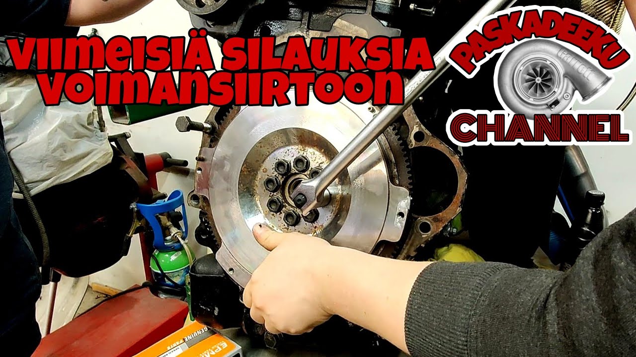Kasataan Volvon Kytkin! | PaskaDeeku ProjectVlog