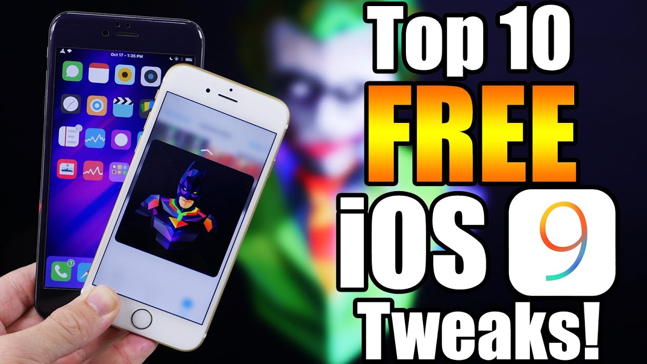 Top 10 Best FREE iOS 9 Jailbreak Tweaks!