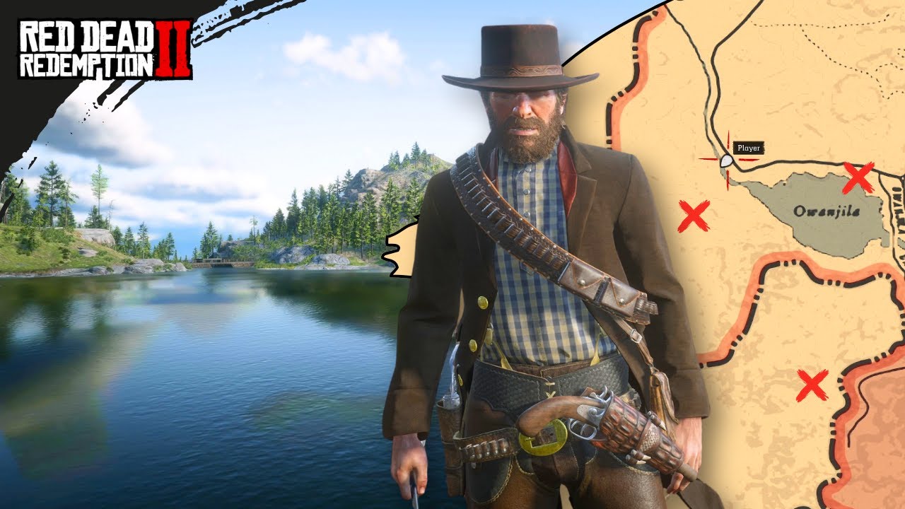 Прогулка по озеру Ованджила – развлечения, дикая природа и добыча | RDR2