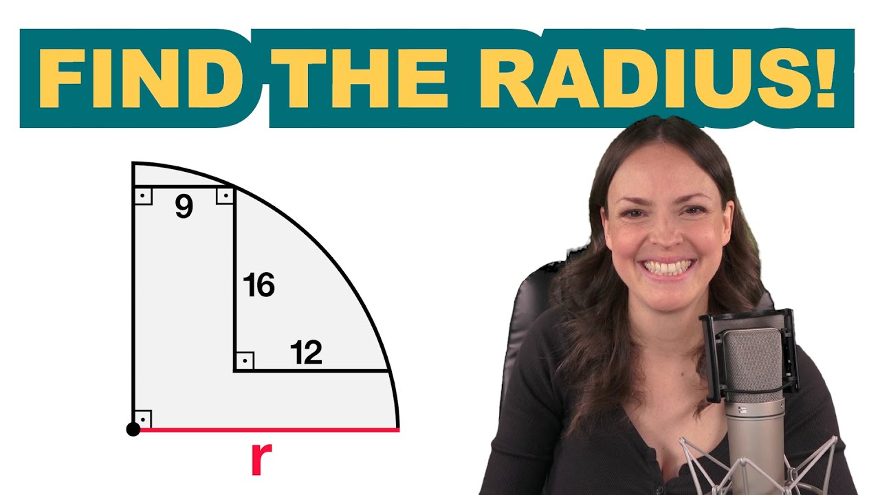 Why the Radius Is NOT 21 – Quarter Circle Geometry Puzzle