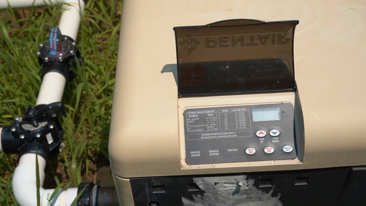 How to de-bug / fix issues with a Pentair MasterTemp Heater