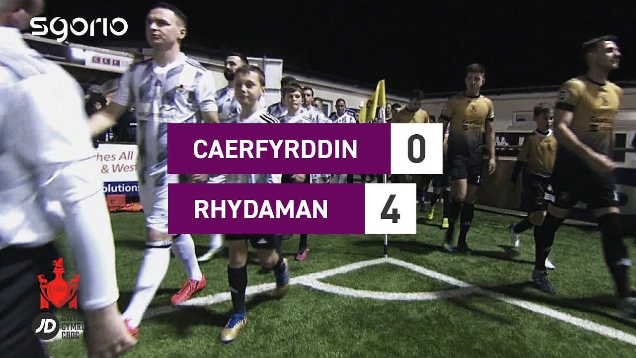 Caerfyrddin 0-4 Rhydaman | Cwpan Cymru JD