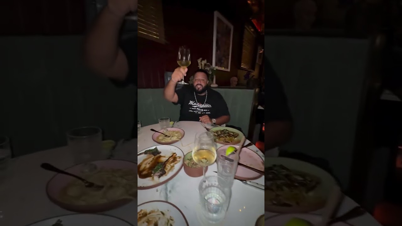 DJ Khaled-miami @laslapmia and you know it’s  @aviandco family friends good vibes grateful