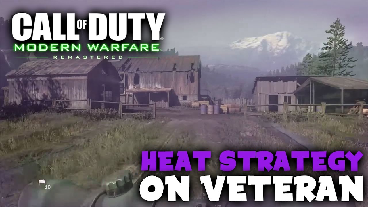 Easy Veteran Stategy On 'HEAT' - Modern Warfare Remastered Gameplay