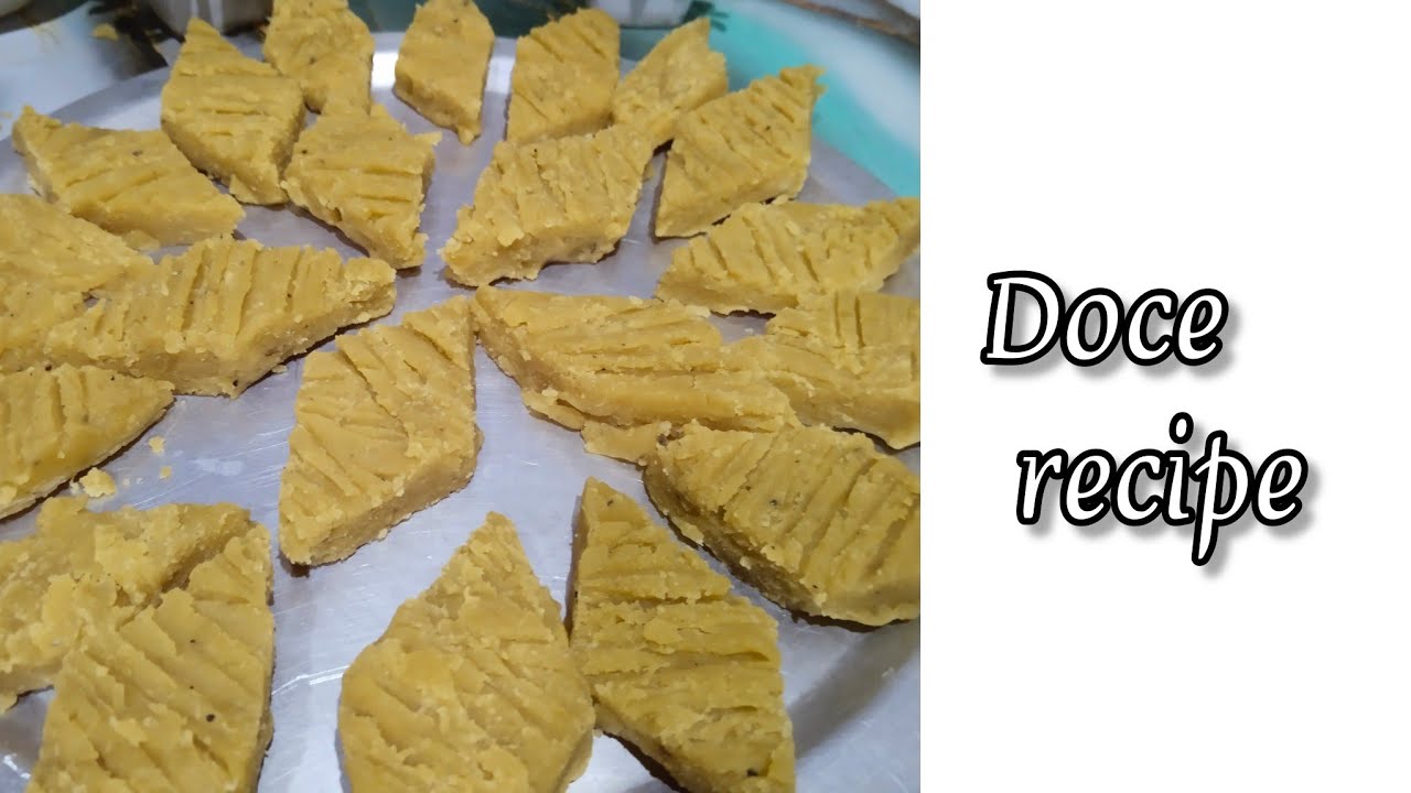 GOAN DOCE ll Traditional Sweet Dish l Chana Dal Treats 