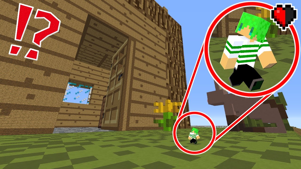 【マインクラフト】トラップだらけのHP0.5の小人の世界から脱出